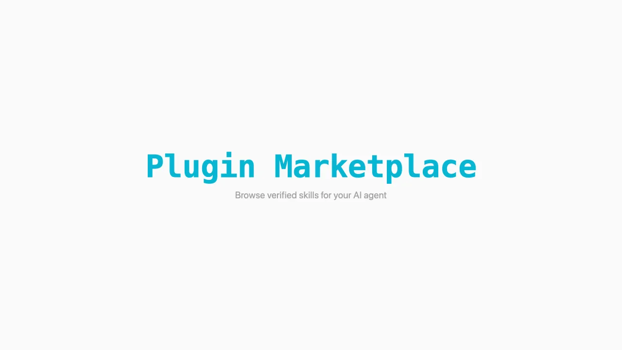 Browsing the Plugin Marketplace